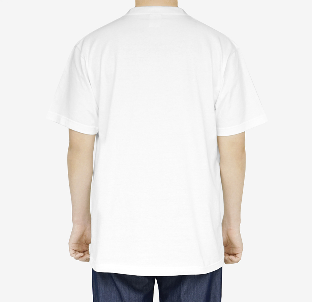 반팔 티셔츠 모델 착용 이미지-S14L5